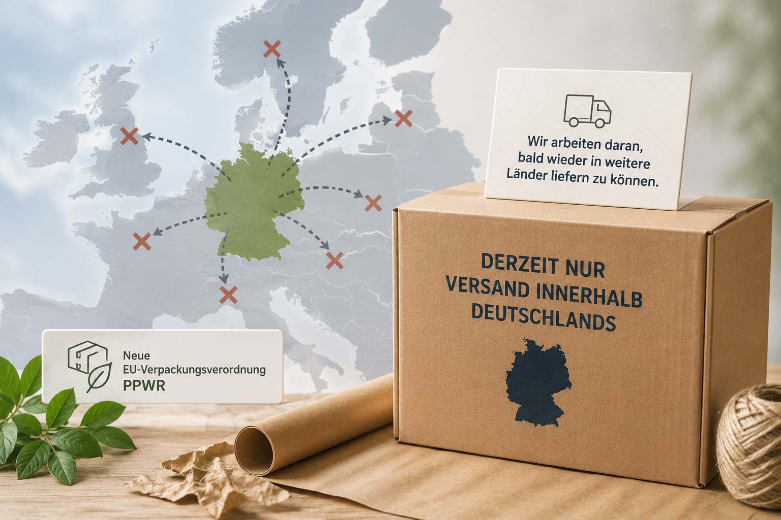 Versand in Europa - Warum wir aktuell nur nach Deutschland liefern