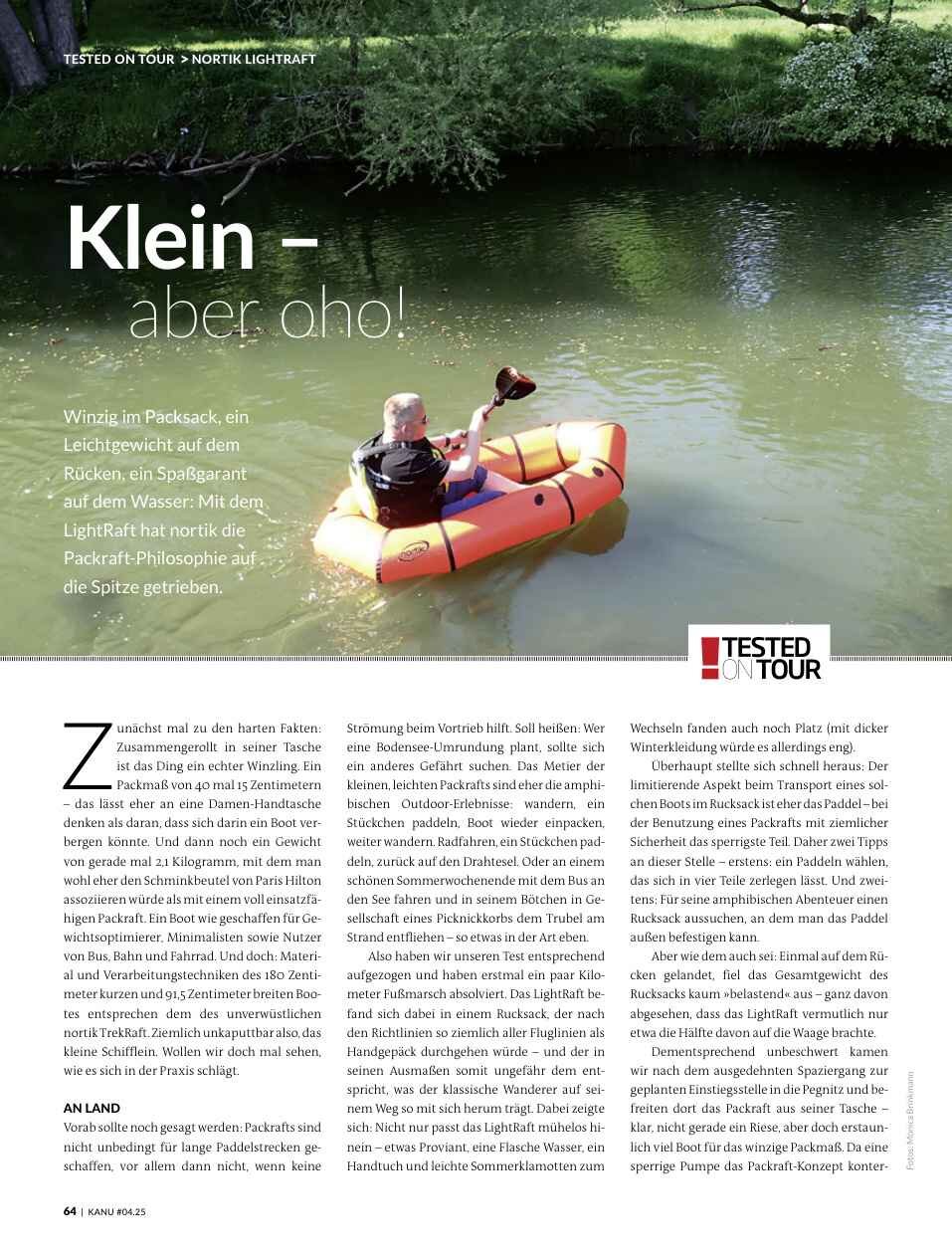 nortik LightRaft im Test | KANU Magazin