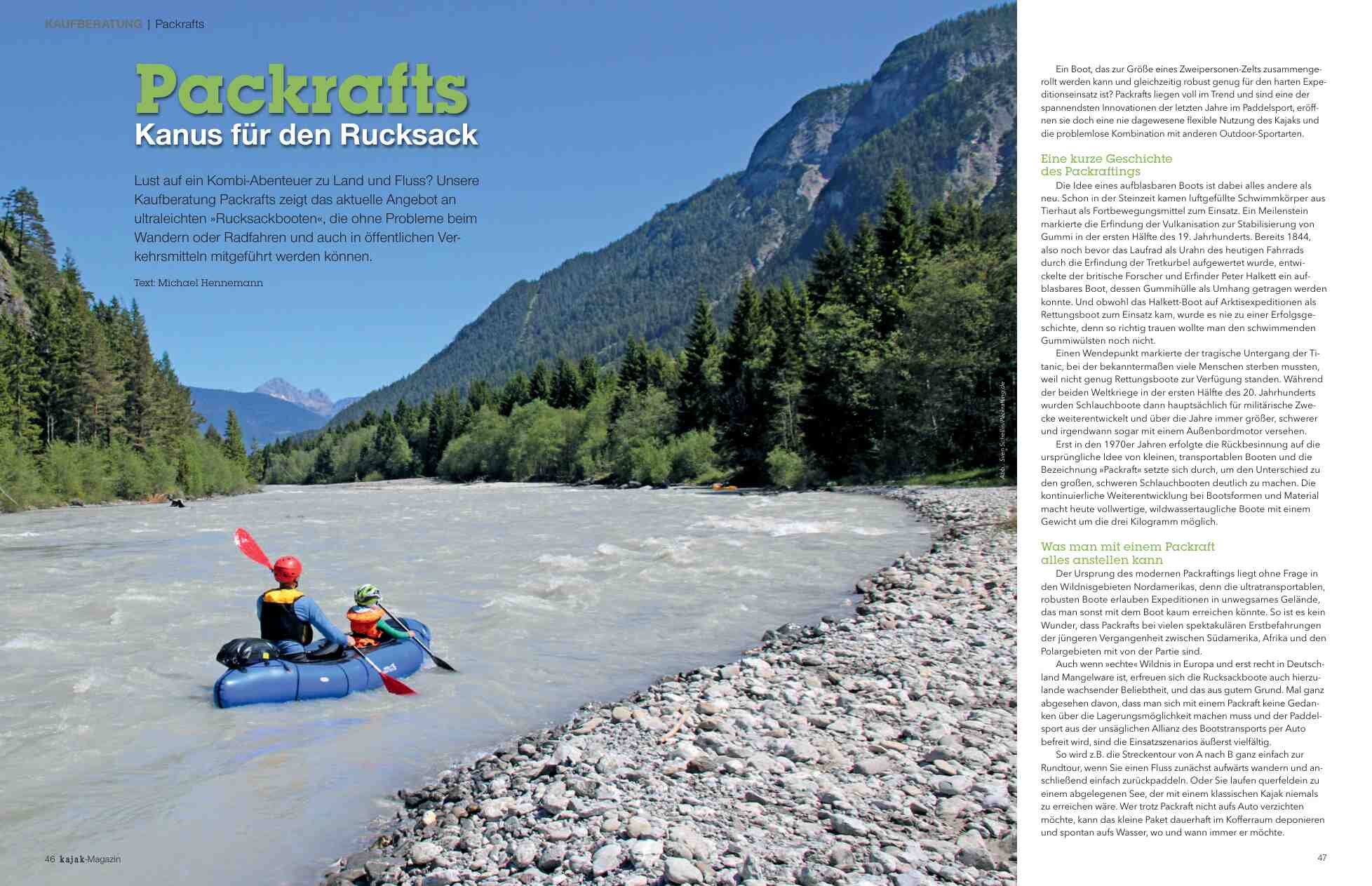 nortik PackRafts Vorstellung | Kajak Magazin