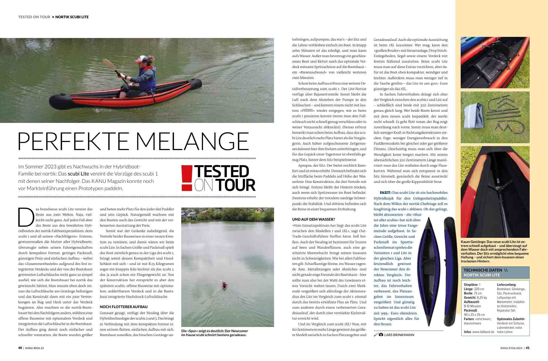 nortik scubi Lite im Test | KANU Magazin