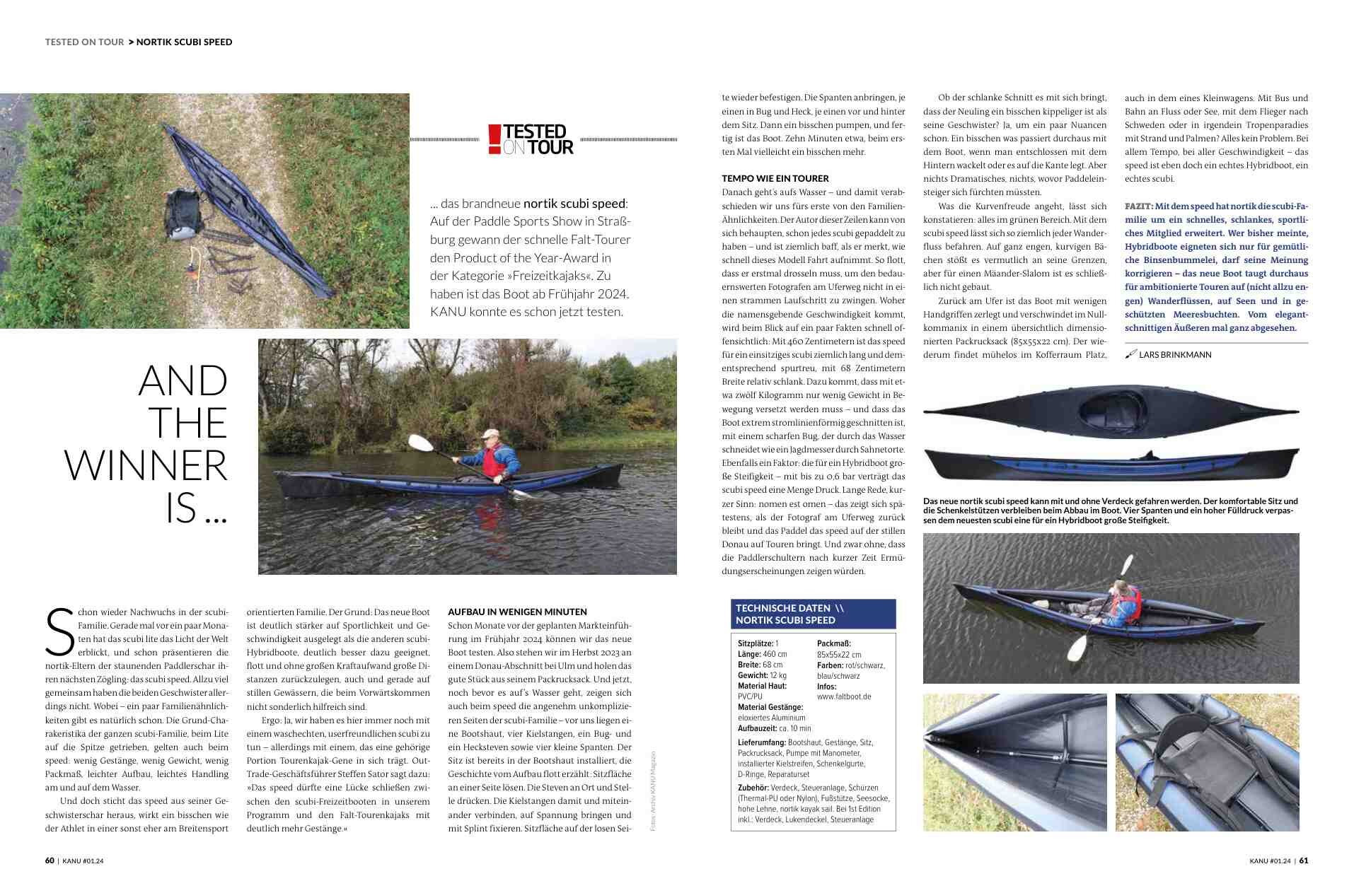 nortik scubi speed im Test | KANU Magazin