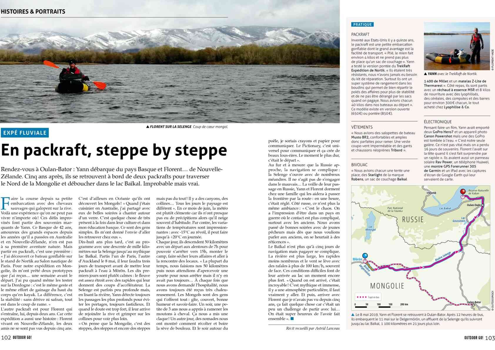 Mongolei-Expedition: 1100 km im trekraft zum Baikal [FR] | OutdoorGO