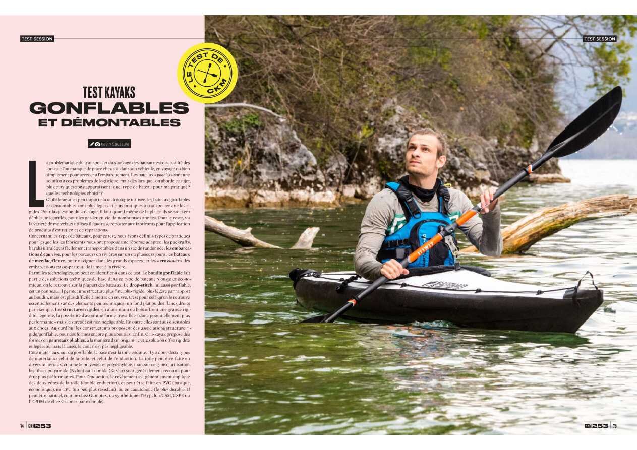 nortik TrekRaft Expedition im Test | Canoë Kayak Magazine [FR]