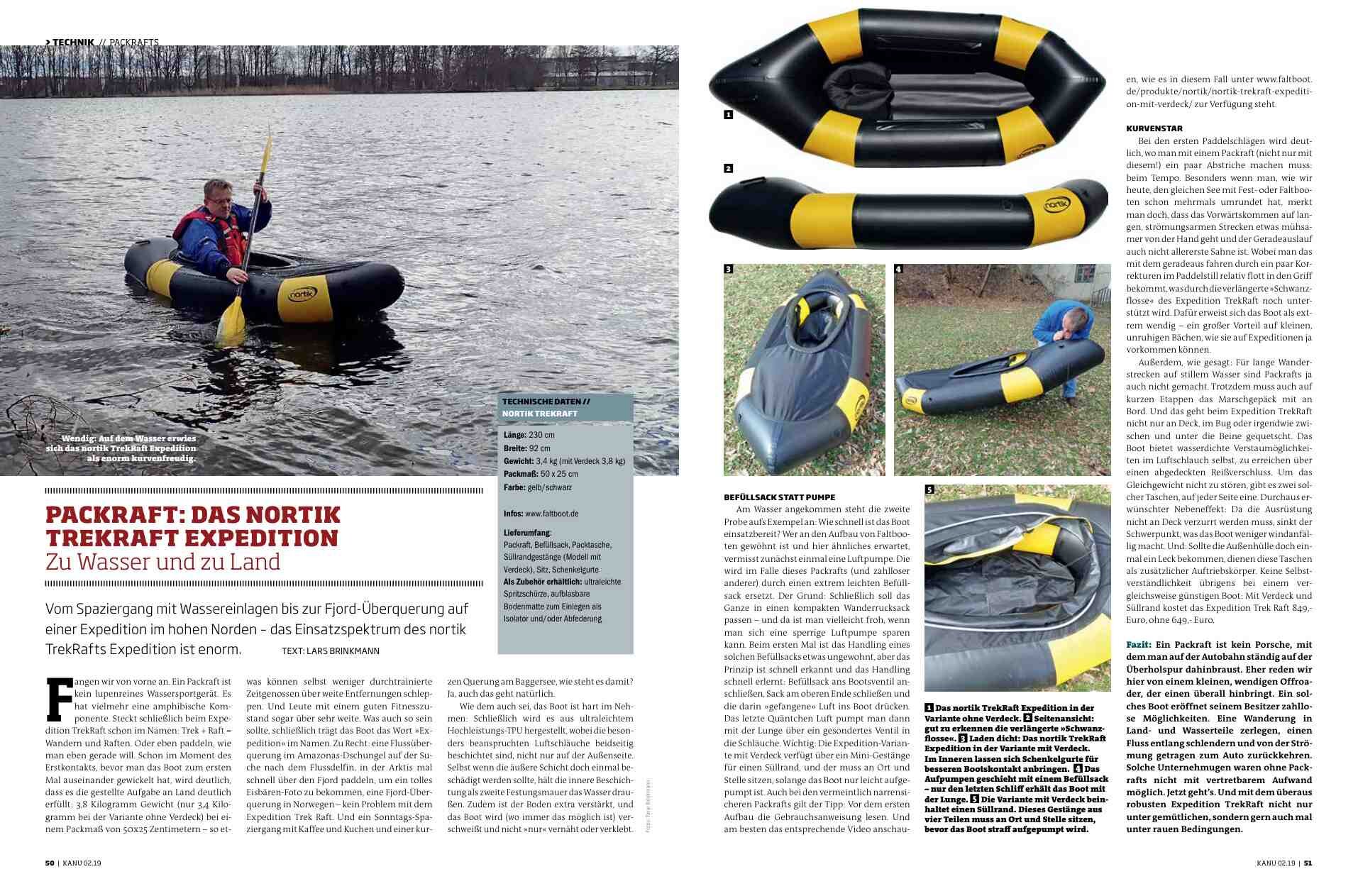 nortik TrekRaft Expedition im Test | KANU Magazin