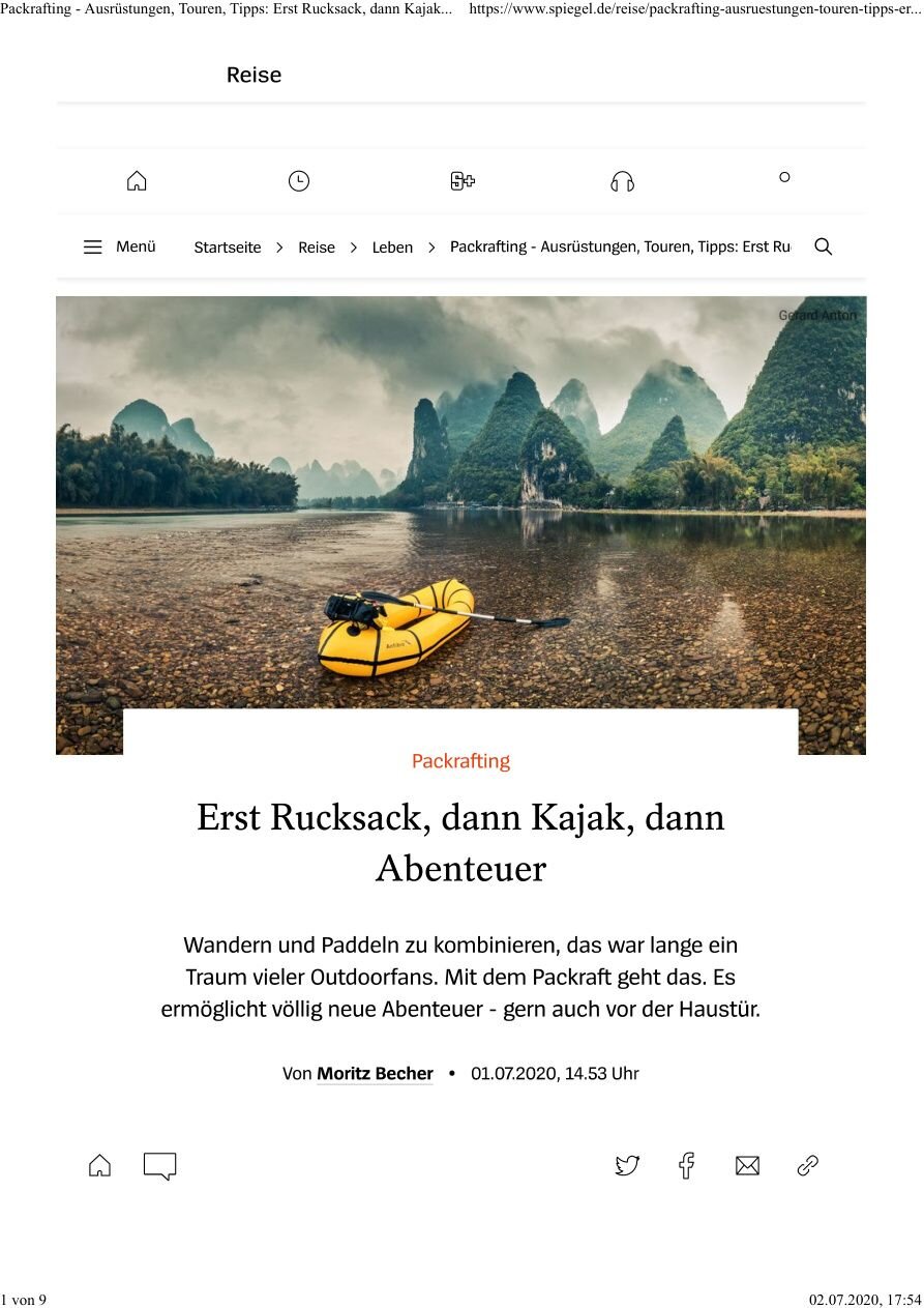nortik TrekRaft / Packrafting | Spiegel