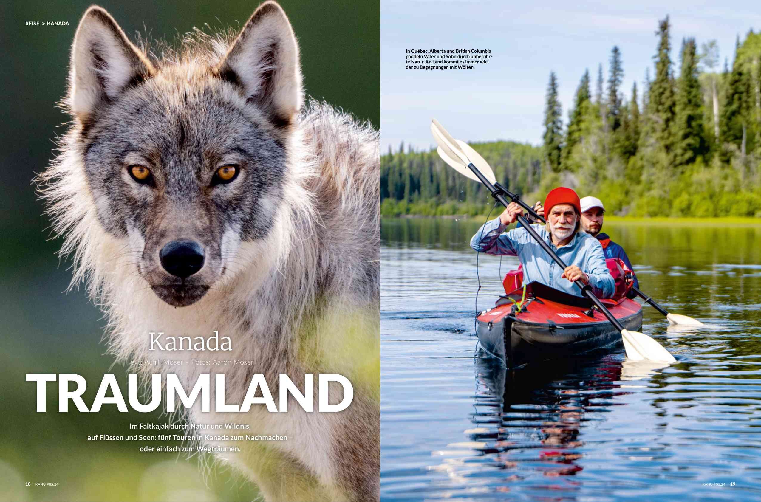 Kanada-Traumreisen: Vater & Sohn unterwegs im vuoka 2 | KANU Magazin 