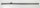 scubi 2 XL - keel rod with rounded tip