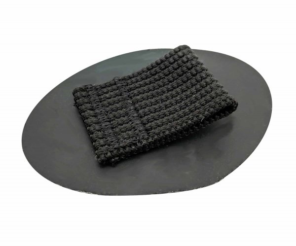 PackRafts - patch with textile loop (black)