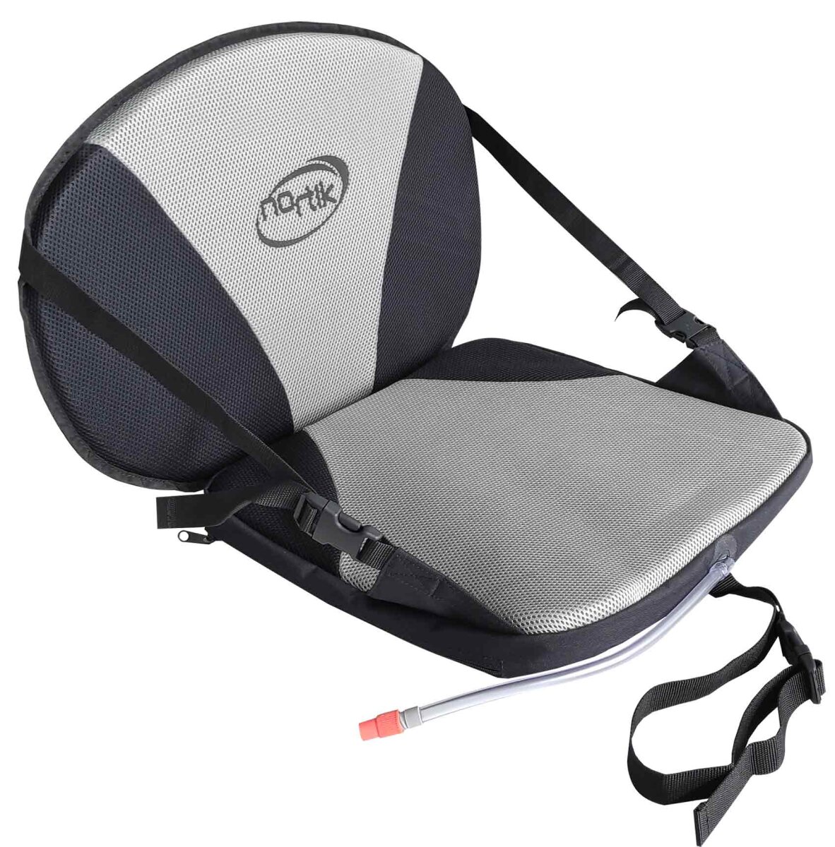 Fenteer Klapper Kajaksitz - Faltbarer Kanusitz Mit Aluminiumrohr Und Mesh-Rückenlehne