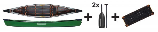 PakCanoe 160 JUBELPAKET grün
