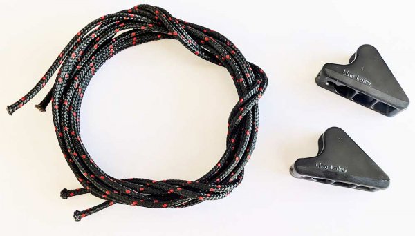 nortik - Footrest Adapter Set for Existing Rudder Systems (Retro-Fit)