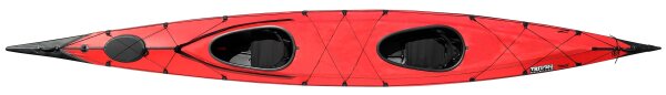 Schnäppchen - Ladoga 2 advanced rot mit grauem Verdeck